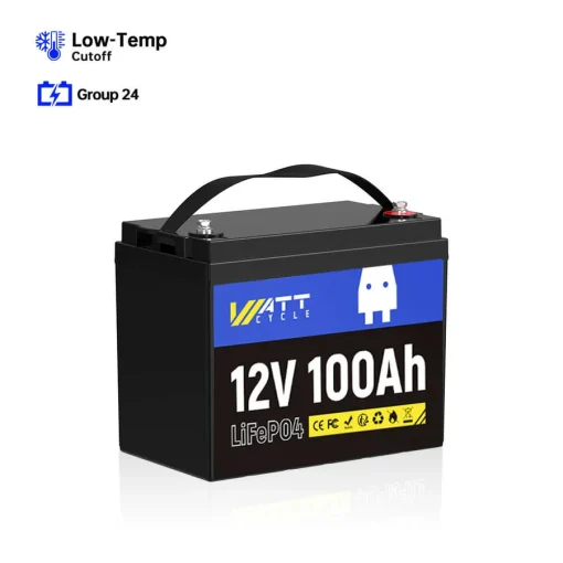 Wattcycle 12v 100Ah LiFePO4 Battery